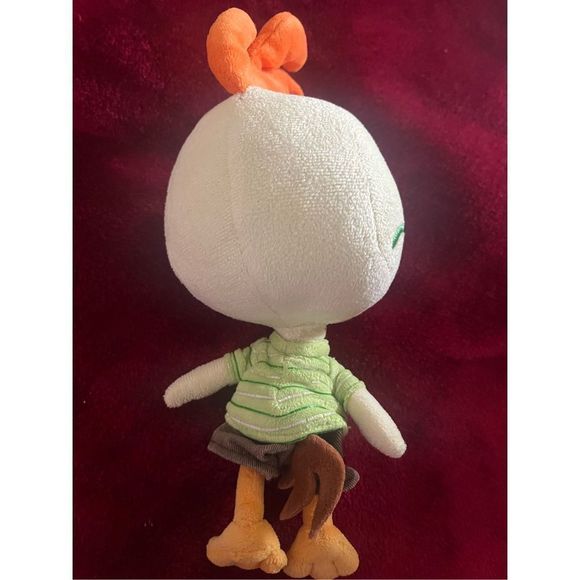 Disney Store Chicken Little Plush 10” Movie Character - Plush Small Green Shirt  - Picture 5 of 8